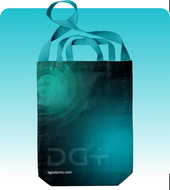 рекламни торбички дизайн и печат от агенция DGTalents