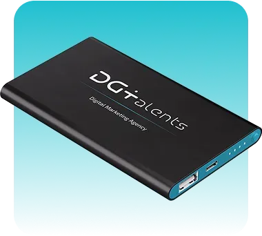 рекламни материали външна батерия powerbank от рекламна агенция DGTalents