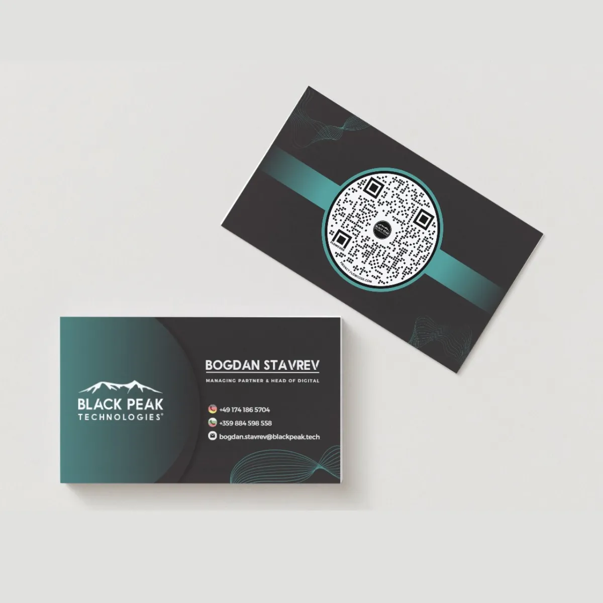 case study дизайн на DGTalents за Black Peak