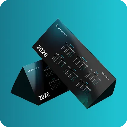 фирмени календари дизайн и печат от маркетинг агенция DGTalents