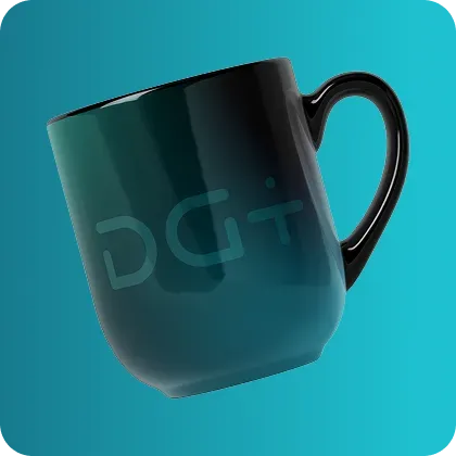 рекламни чаши дизайн и печат от маркетинг агенция DGTalents