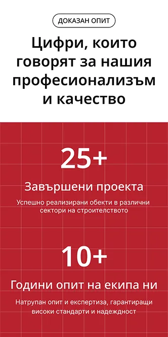 нов уеб сайт за строителна компания от дигитална агенция DGTalents