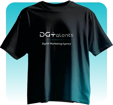 дизайн и печат на тениски от рекламна агенция DGTalents