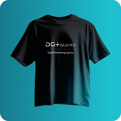 брандиране на тениски дизайн и печат от маркетинг агенция DGTalents